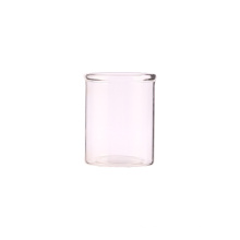Glass Christmas Candle Holder Cup